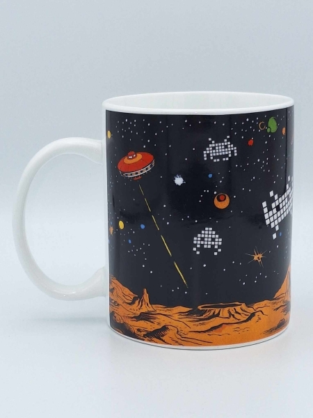 Space Invaders Tasse